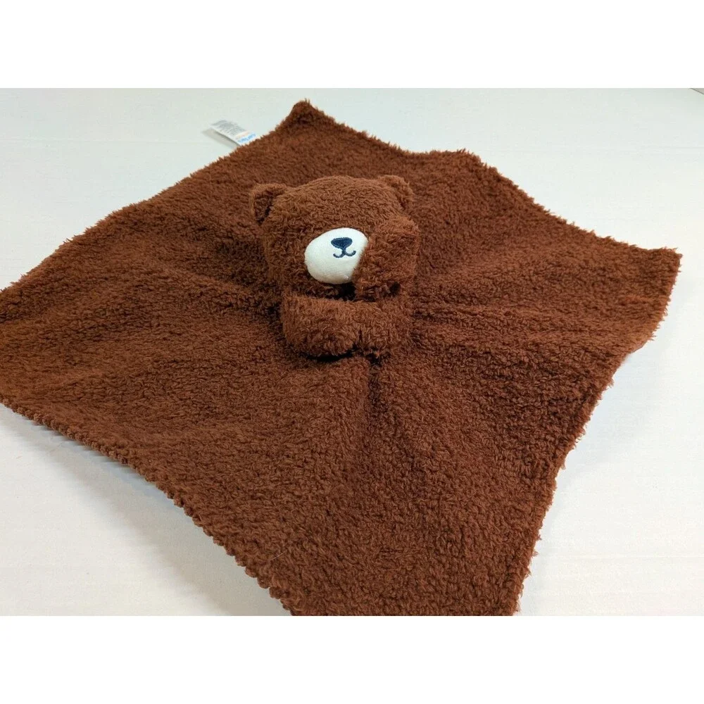 Carters Just One You Brown Bear Baby Blanket Security Lovey Small 2024